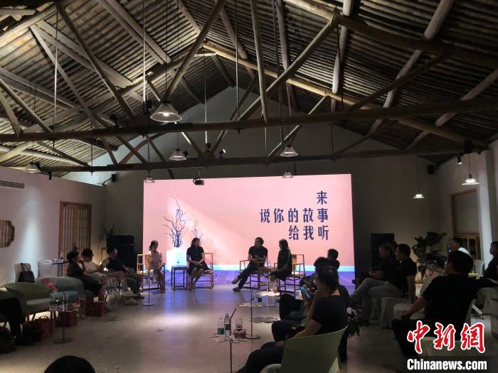甬台青年分享创业故事。　林波 摄
